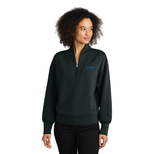 NVI Women's OGIO Transcend 1/4 Zip Fleece Pullover
