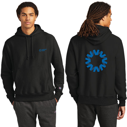 NVI Unisex Champion Reverse Weave Hooded Sweatshirt
