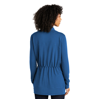 NVI Women's Port Authority Microterry Cardigan