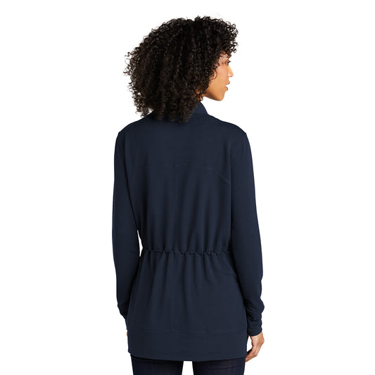 AB Women's Port Authority Microterry Cardigan