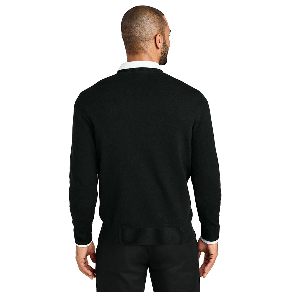 NVI Men's Port Authority Easy Care V-Neck Sweater