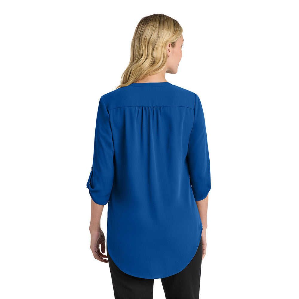 NVI Women's Port Authority 3/4 Sleeve Tunic Blouse