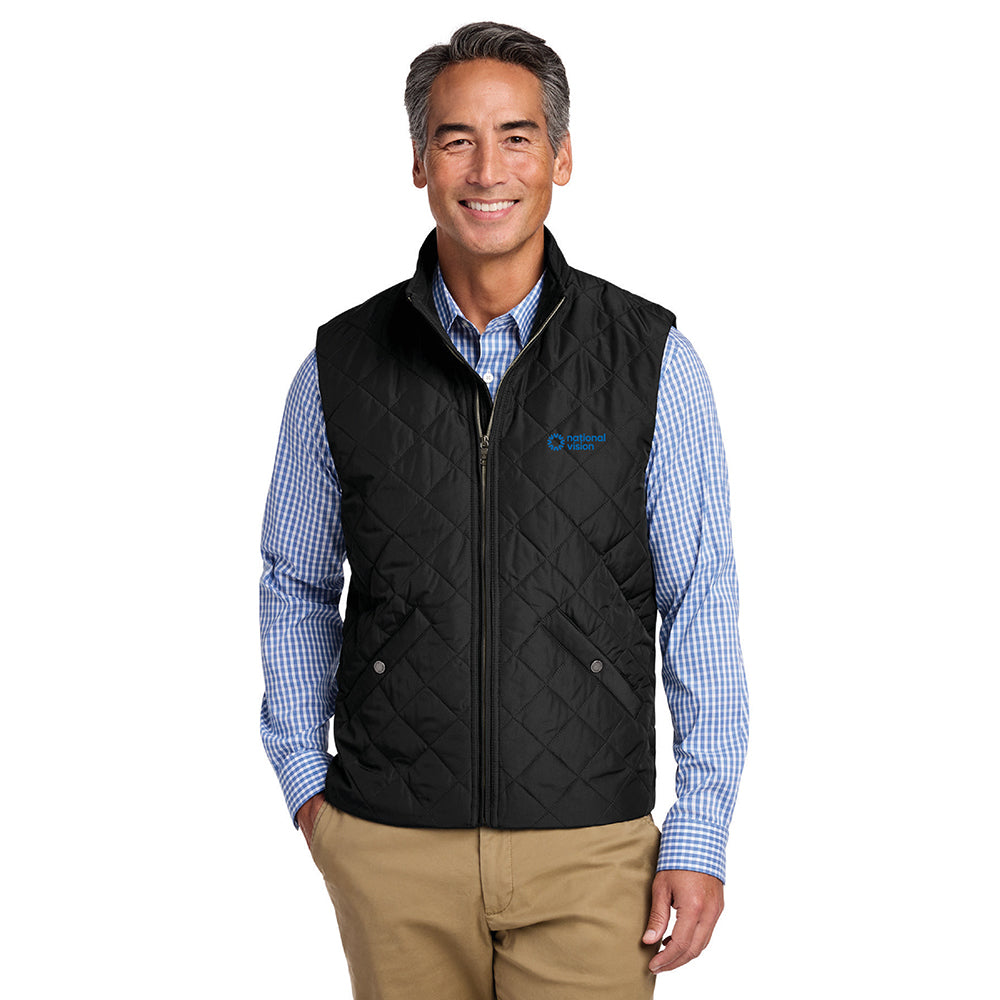 NVI Men's Brooks Brothers Quilted Vest