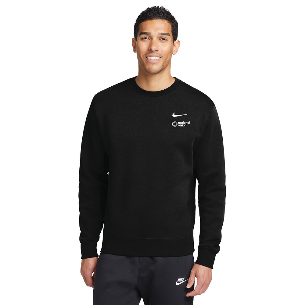 NVI Unisex Nike Club Fleece Sleeve Swoosh Crew