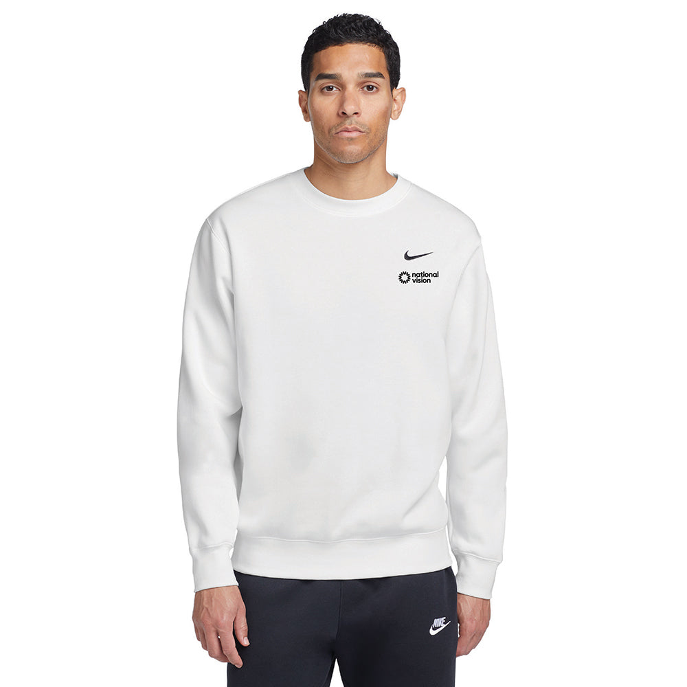 NVI Unisex Nike Club Fleece Sleeve Swoosh Crew