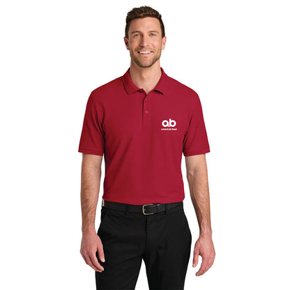 AB Men's Port Authority Wearever Signature Pique Polo