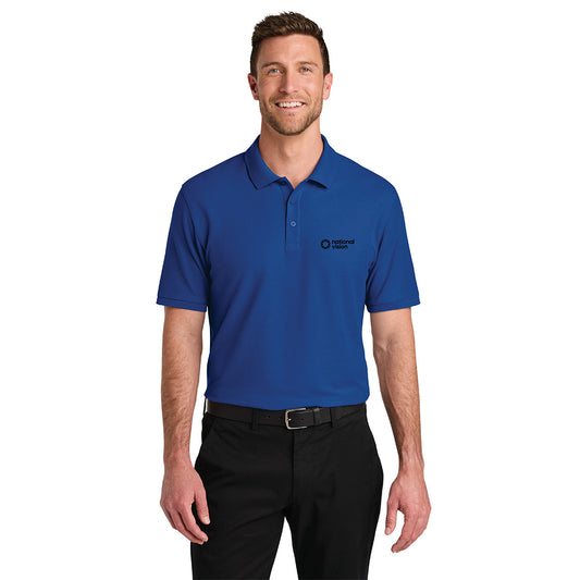 NVI Men's Port Authority Wearever Signature Pique Polo