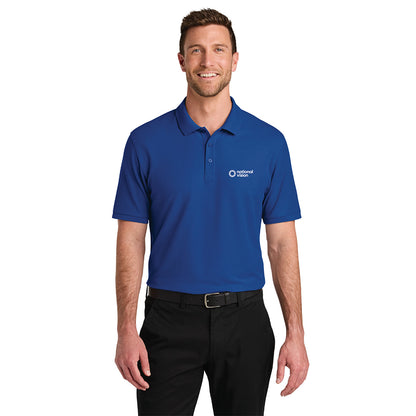 NVI Men's Port Authority Wearever Signature Pique Polo