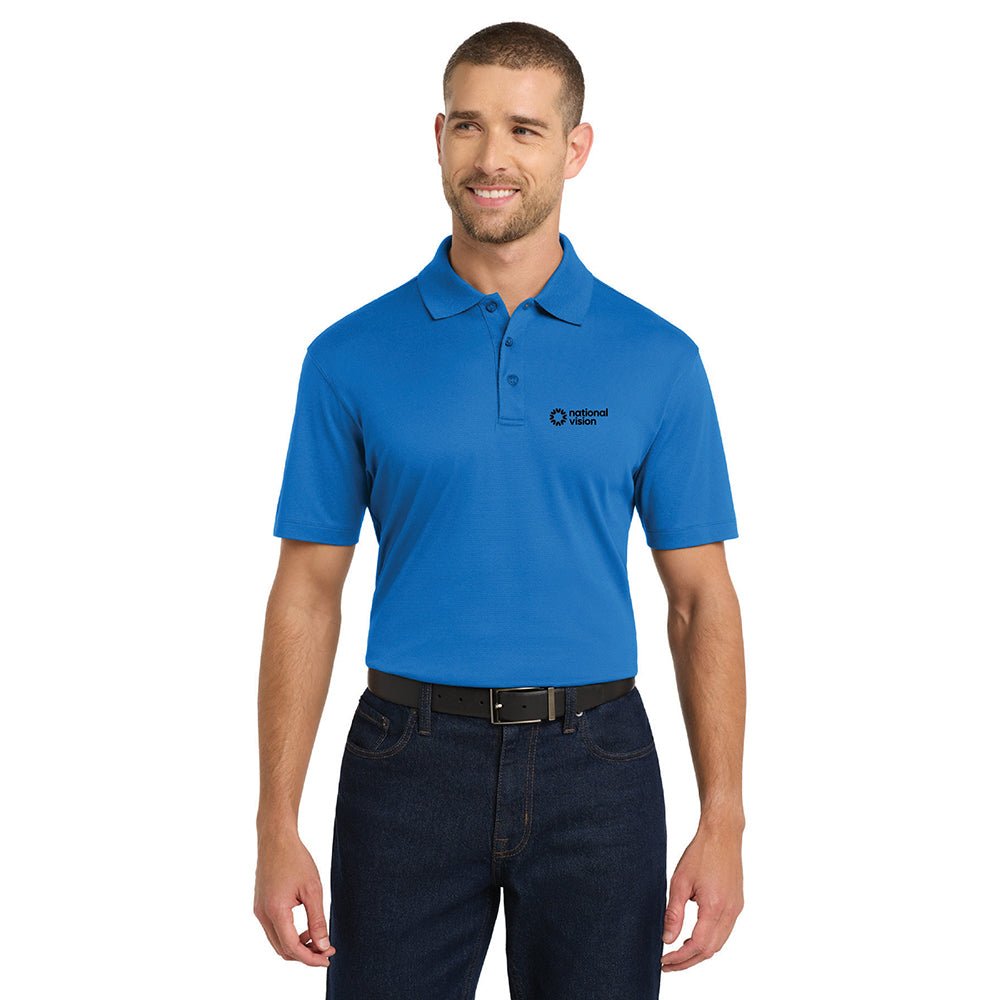NVI Men's Port Authority Rapid Dry Mesh Polo