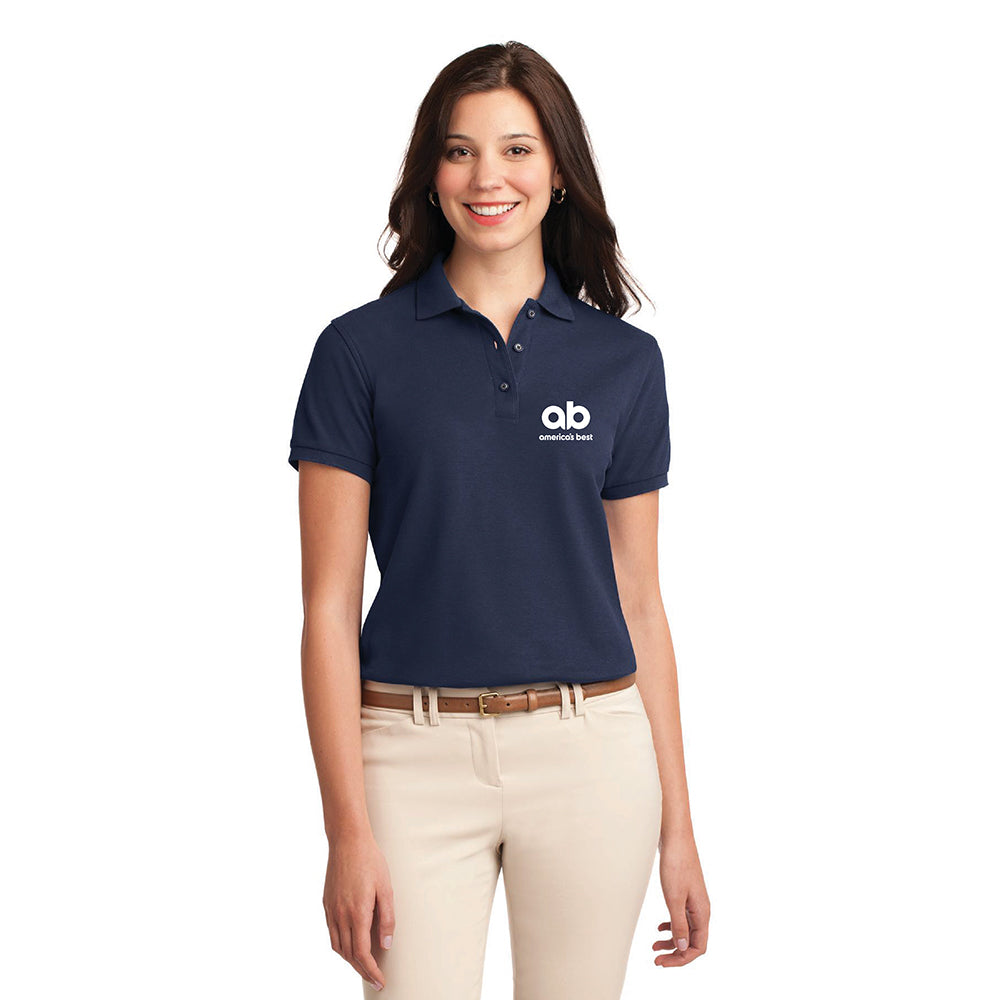 AB Port Authority Women's Silk Touch Polo