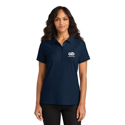 AB Women's Port Authority Wearever Signature Pique Polo