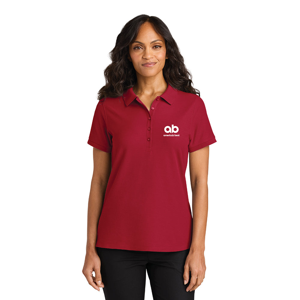 AB Women's Port Authority Wearever Signature Pique Polo