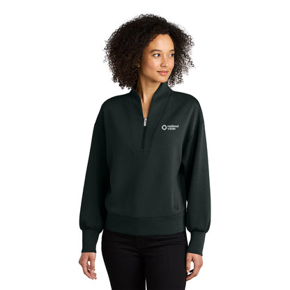 NVI Women's OGIO Transcend 1/4 Zip Fleece Pullover