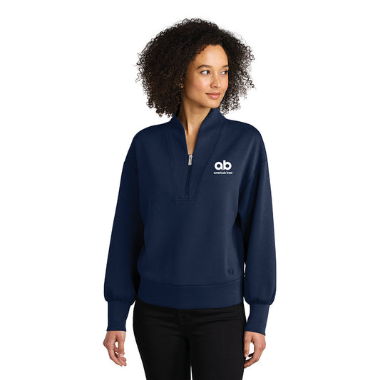 AB Women's OGIO Transcend 1/4 Zip Fleece Pullover