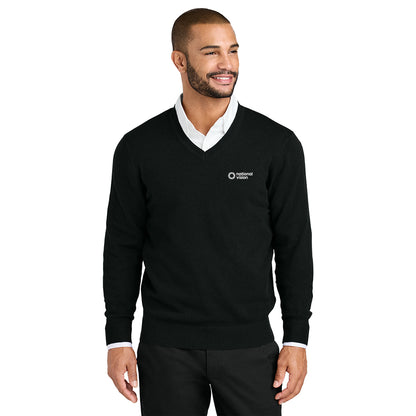 NVI Men's Port Authority Easy Care V-Neck Sweater